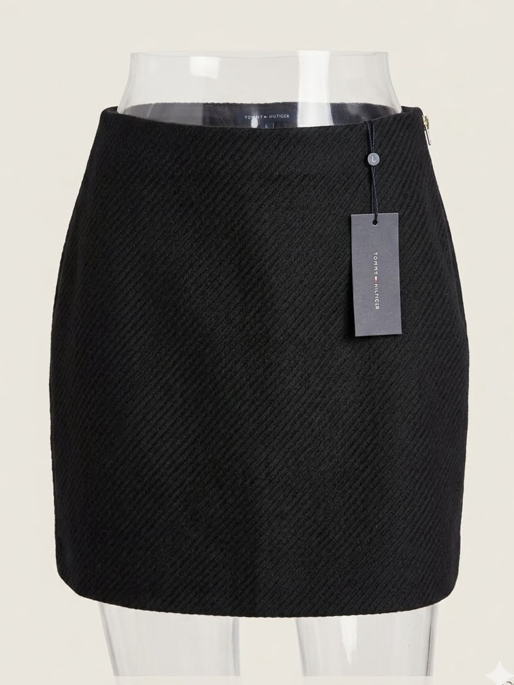 Tommy Hilfiger Size 10 Black Women's Mini Skirt